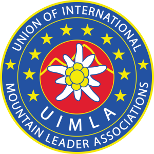 Randonnée Alpes Aventures Valais - Logo Union of international Mountain leader association